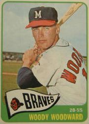 1965 Topps Baseball Cards      487     Woody Woodward